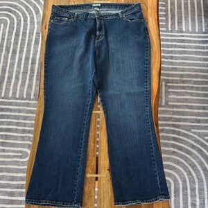 St. John's Bay Dark Blue Flare Jeans